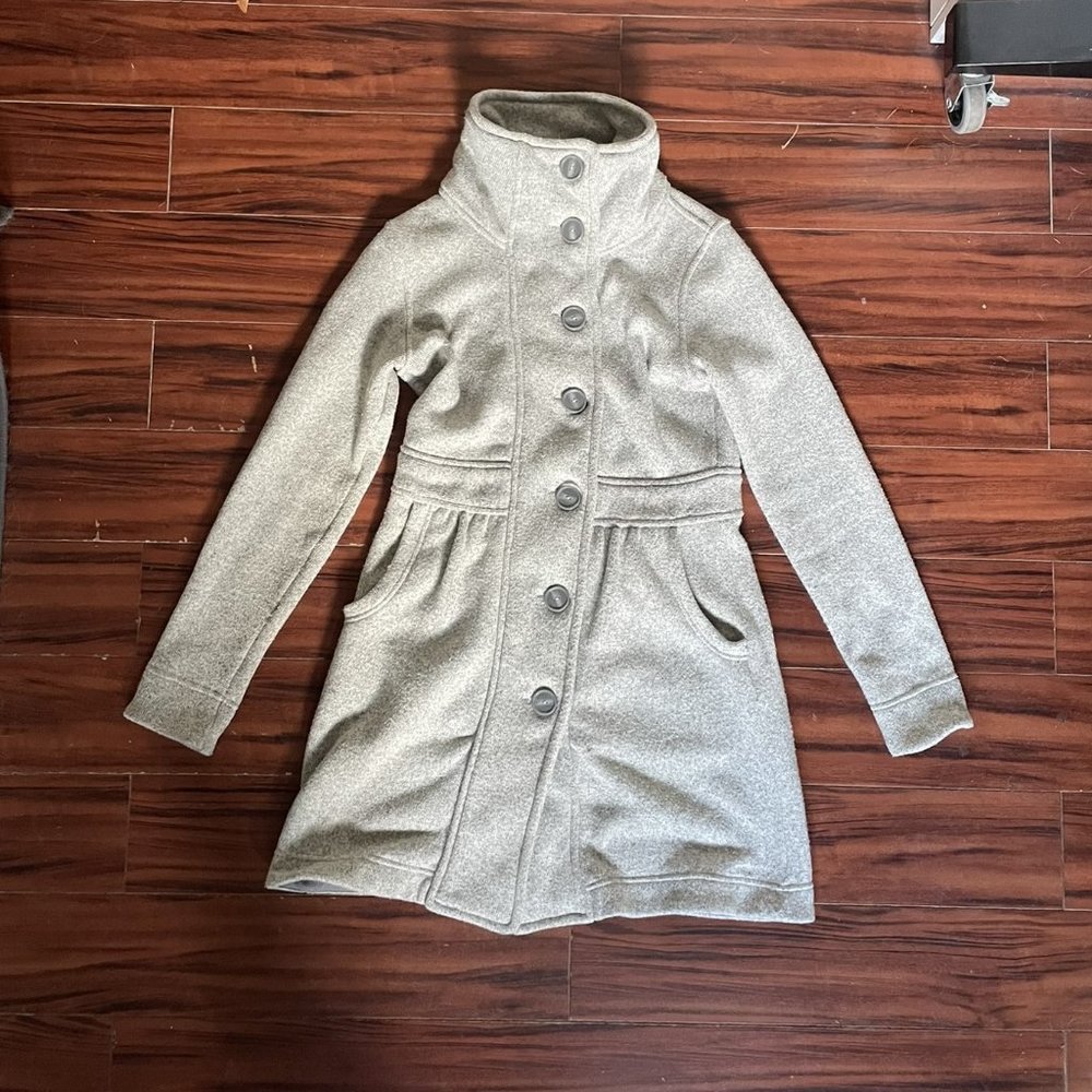 Patagonia Better Sweater Coat - Natural/White/Grey Size S - Picture 4 of 7